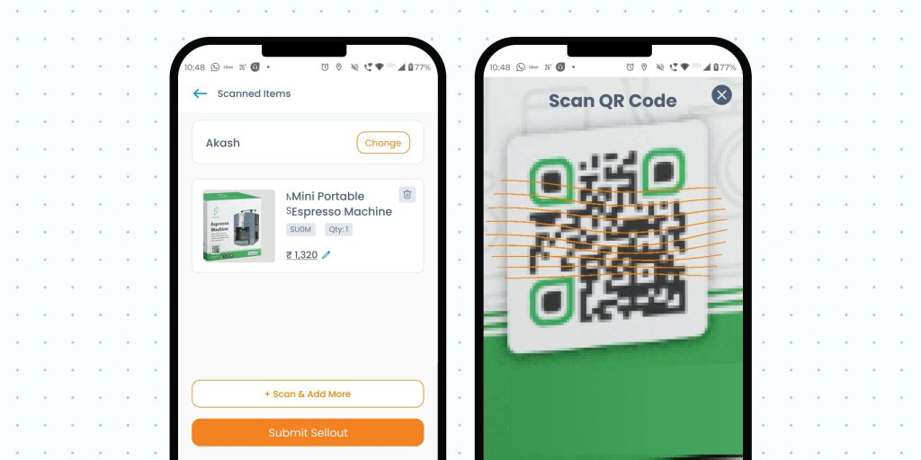 Log Sellout Using Barcode or QR Code Scan - BeatRoute's 2024 Product Recap