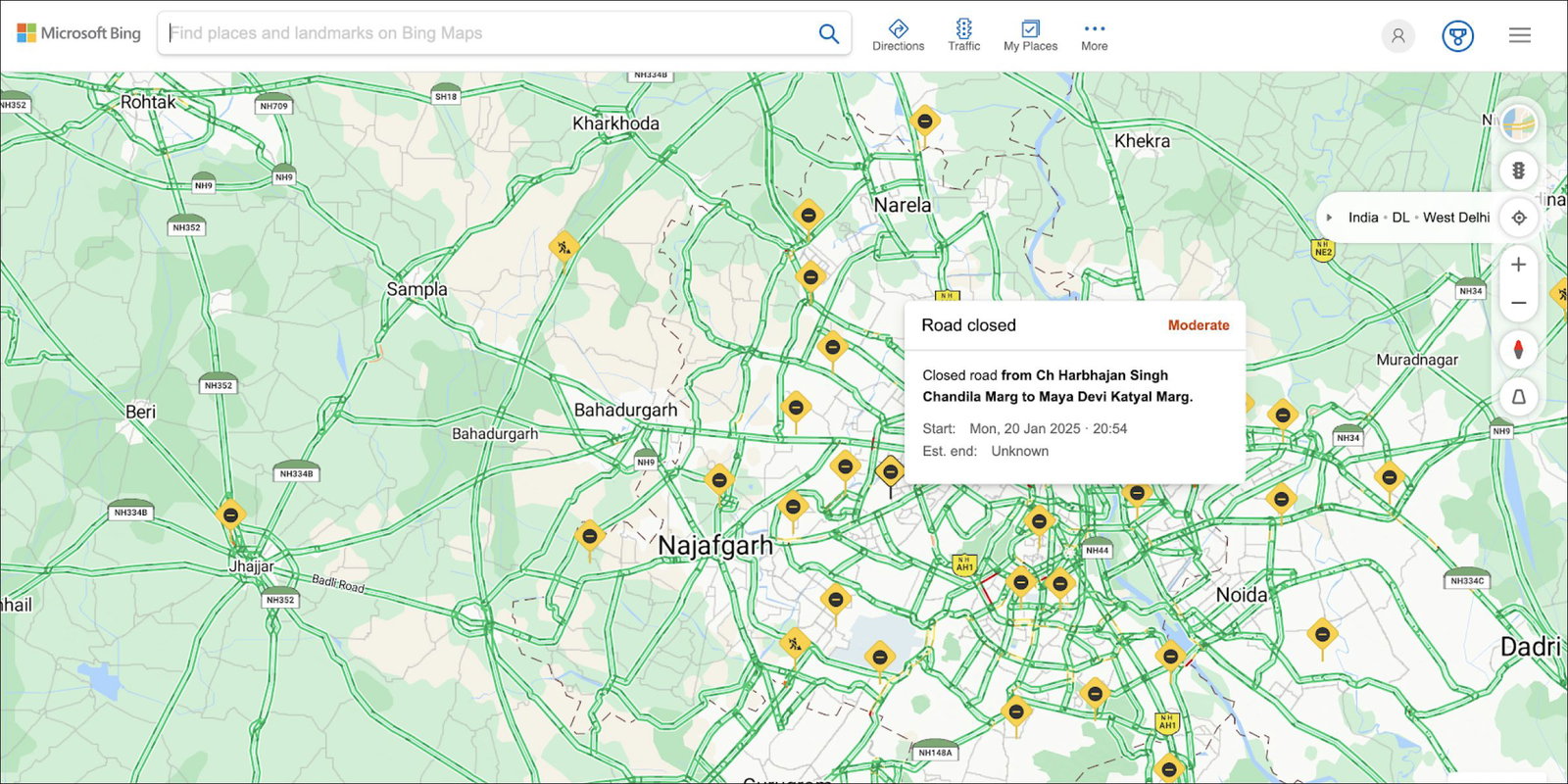 Bing Maps - 40 Best Field Sales Software in 2025 (Category-Based)