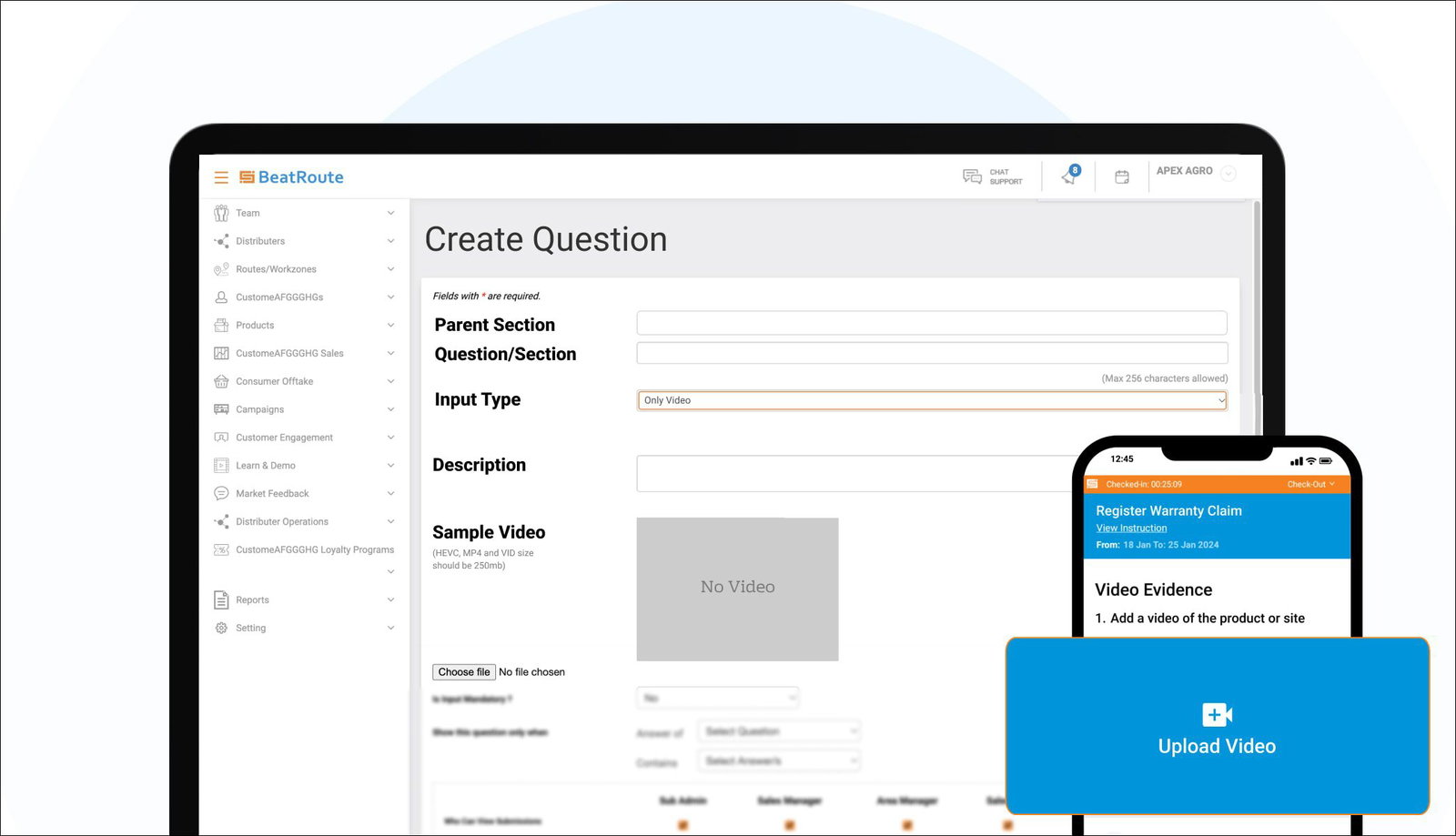 Best Sales Force Feedback and Survey Tools_BeatRoute