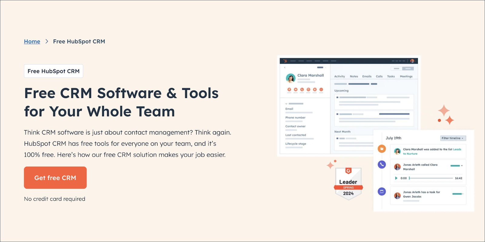 HubSpot - 40 Best Field Sales Software in 2025 (Category-Based)