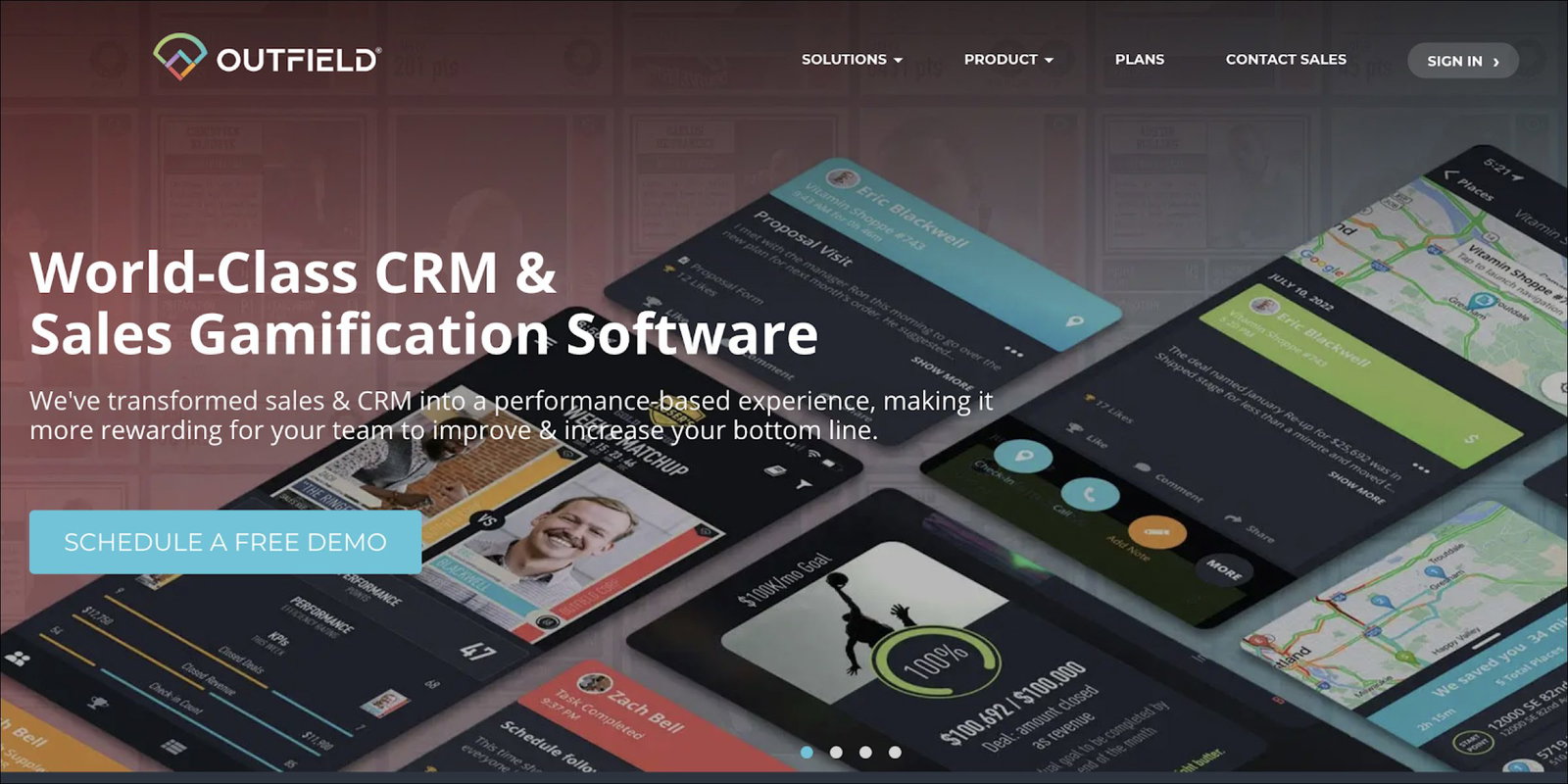 OutField - 40 Best Field Sales Software in 2025 (Category-Based)