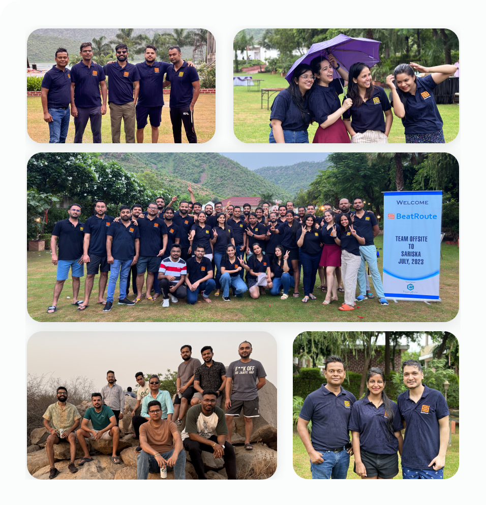 BeatRoute team photos: SFA software company offsite.