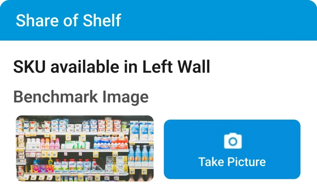 BeatRoute Visual Merchandising Software: Shelf benchmark image.