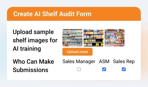BeatRoute Visual Merchandising Software: Shelf images for AI training.