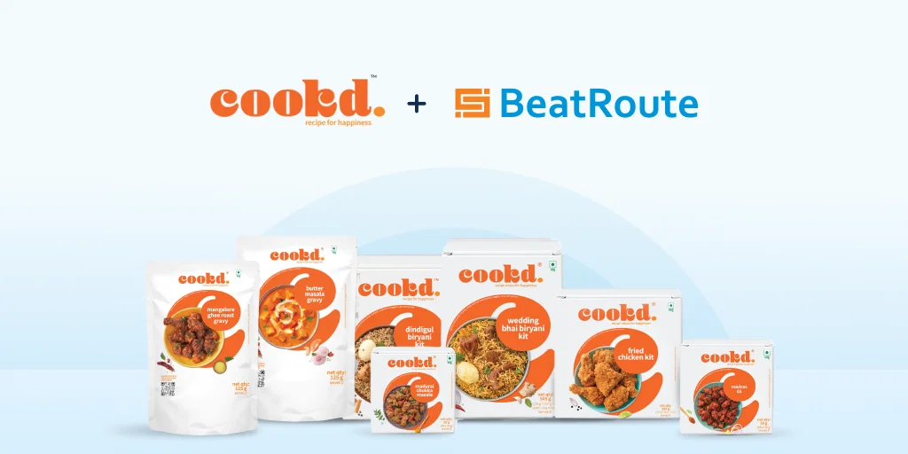 Cookd Ventures uses BeatRoute Sales Team App.