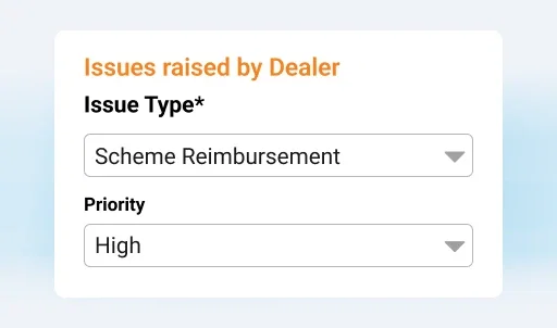 Product Promoter app sales reporting form screenshot.