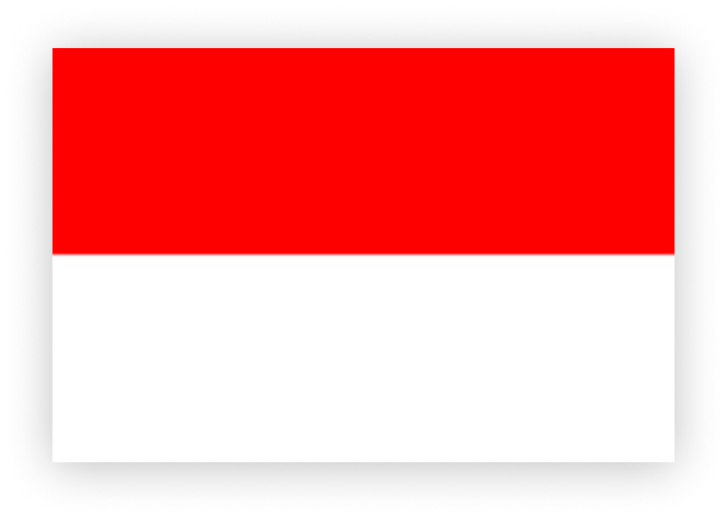 Red and white footer image.