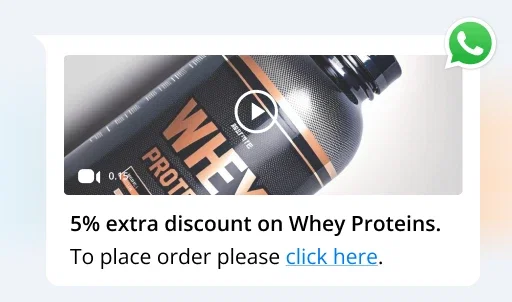 Video: Whey protein discount.