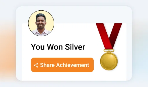 Sales force automation software achievement: Gold medal awarded to user.