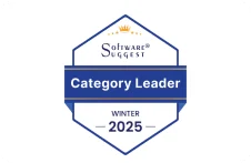 SoftwareSuggest Category Leader award, Winter 2025