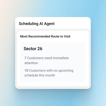3 eliminate guesswork with help me plan ai - Sales Enablement Platform for Consumer Durables Industry