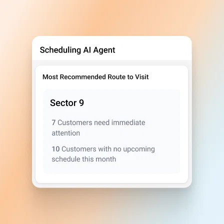 4 plan smart visits with ai driven visit planning - Sales Enablement Platform for Cosmetics Industry