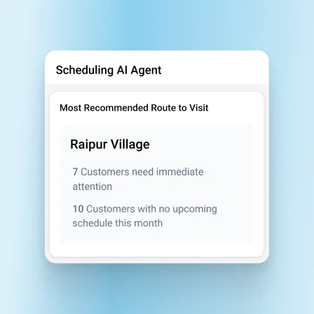 5 prioritize high potential outlets with ai led visit planning - Sales Enablement Platform for Agri Inputs Industry