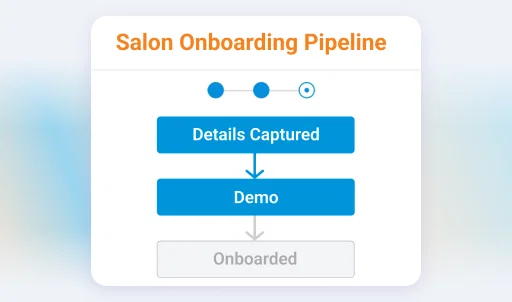 salon technicians - Sales Enablement Platform for Cosmetics Industry