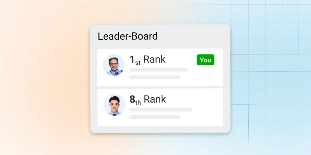 BeatRoute Leaderboard to gamify sales