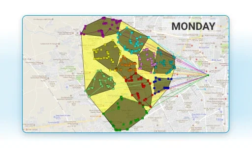 Create efficient visit plans for your sales team - Sales Force Tracking App