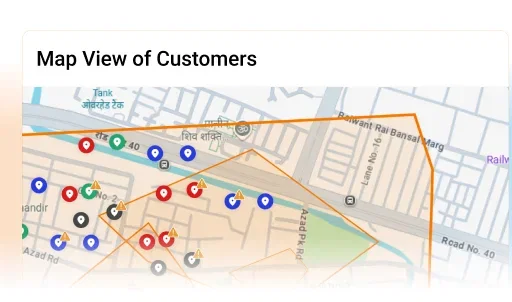 Create geo tagged beat plans - Van Sales Automation