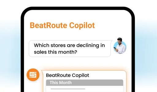Monitor dashboards by rep route or region 2 - Van Sales Automation