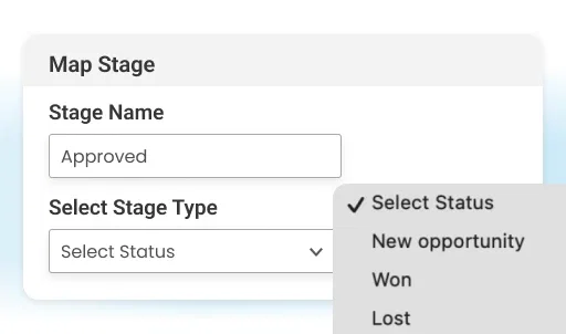 Enforce step by step stage movement with reasoning - Lead Management