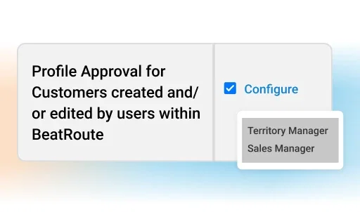 Avoid blind onboarding by enabling approval workflows 2 - Customer Onboarding